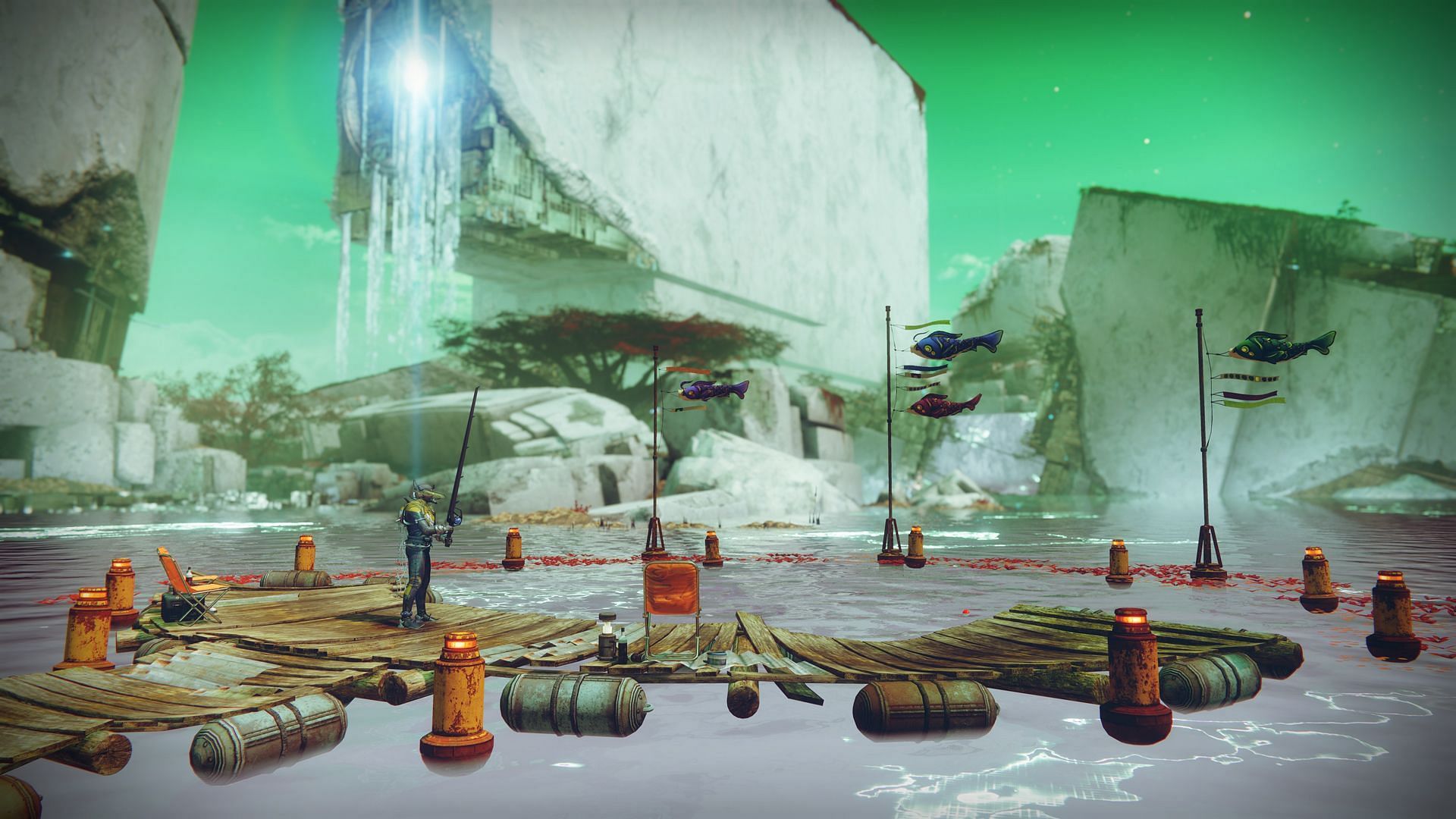 Destiny 2 fishing spot on Nessus (Image via Bungie)